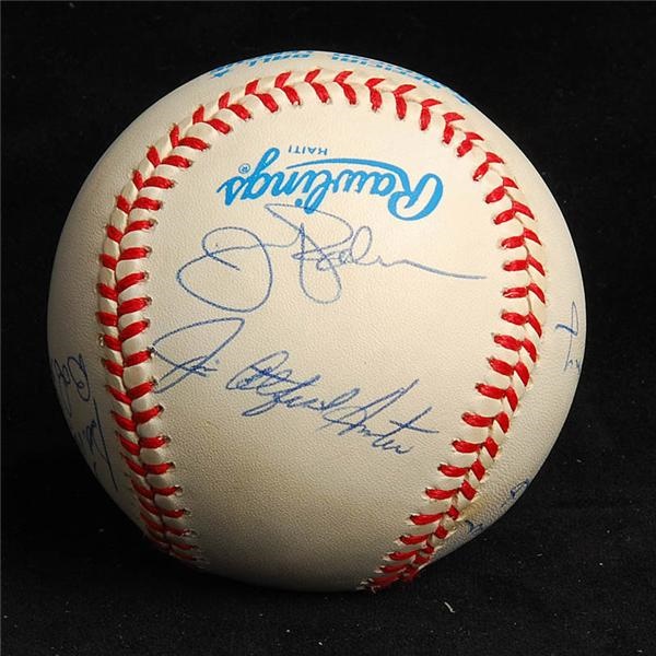 Baseball Autographs - Cy Young Award Winners Signed Baseball w/ Hunter