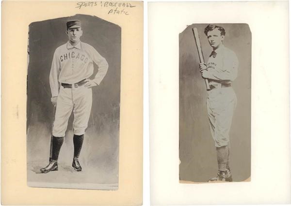 - Charles Comiskey & Cap Anson Vintage Baseball Photos (2)