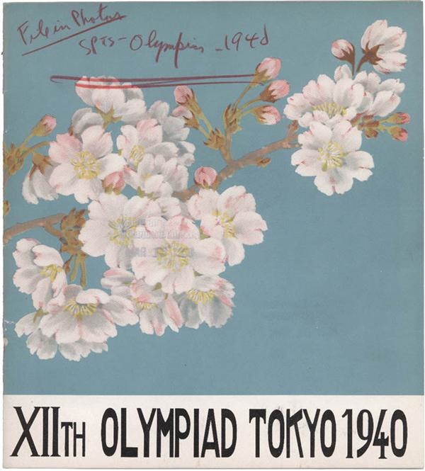 - 1940 Tokyo Olympics Preparations Booklet