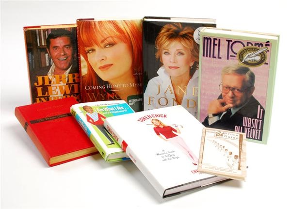 - Signed Celebrity Book Collection (7)