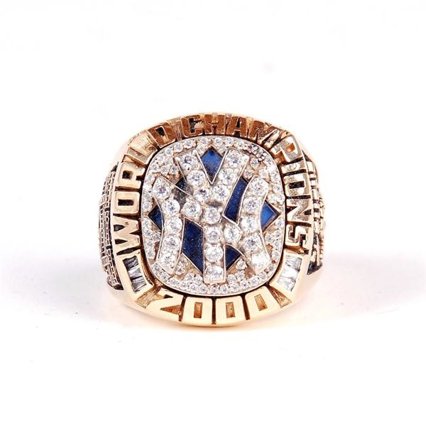Ernie Davis - 2000 New York Yankees Roger Clemens Champions Sample Ring