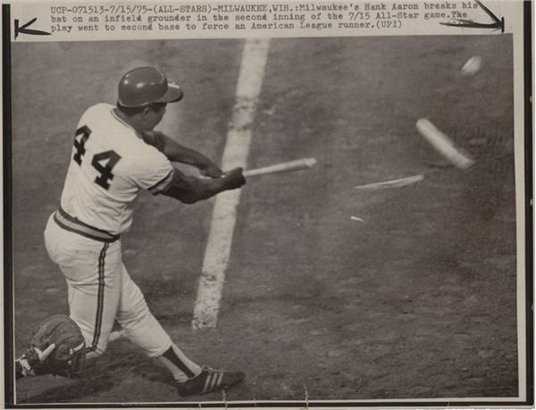 - Hank Aaron with Brewers Wire Photos (12)