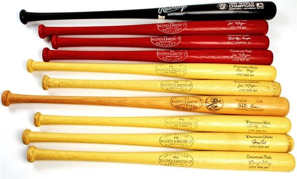 Ernie Davis - Cincinnati Reds Baseball Bats Collection (10)