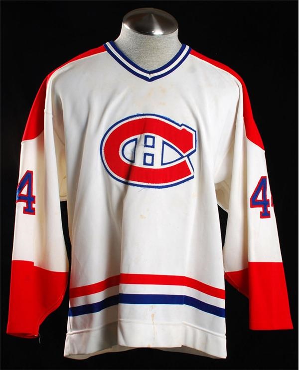 Hockey Equipment - Late 1980's Stephane Richer Montreal Canadiens Game Worn Jersey