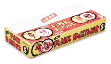 Comics - 1965 Fink Buttons Display Box