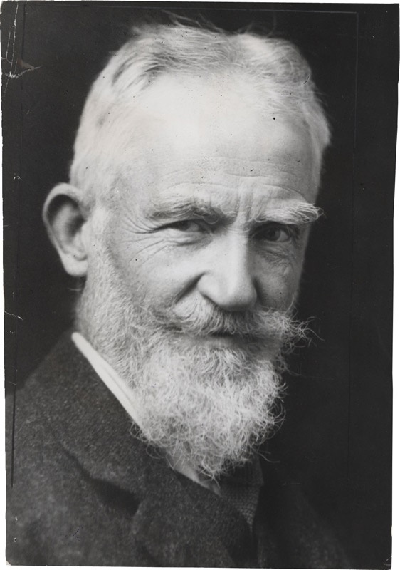 - Famous Satirist George Bernard Shaw Photographs (52)