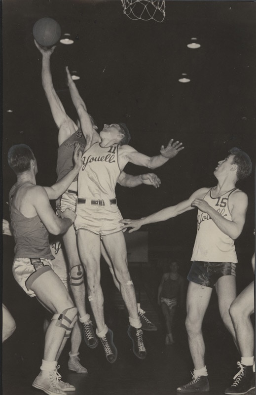 - 1930-40s SF Examiner Basketball Tournament Oversized Photos (35)
