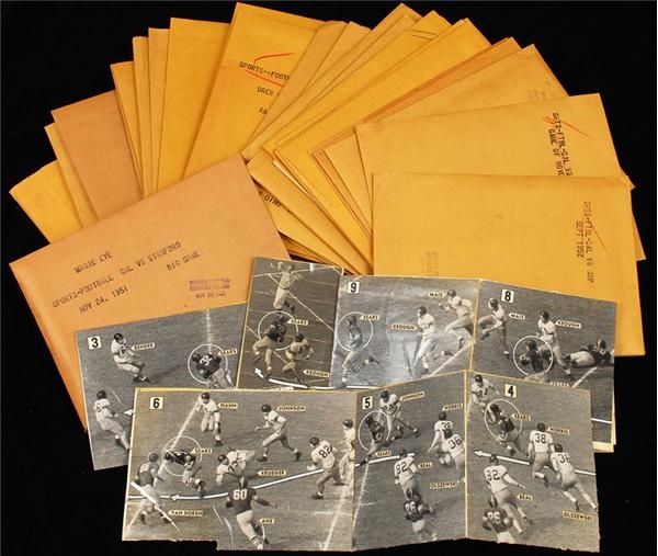 Football - 1953/54 University of California Football Photographs (300+)