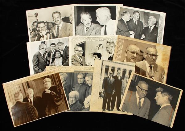 Rock And Pop Culture - Supreme Court Justice Thurgood Marshall Wire Photos (10)