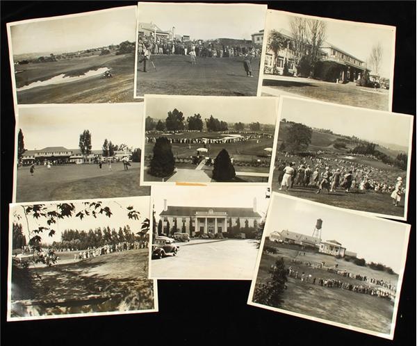 Golf - 1929-1944 Vintage Professional Golf Course Photographs (9)
