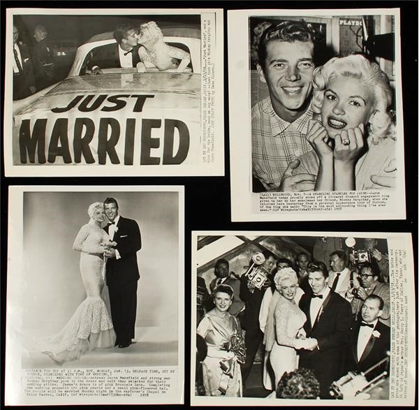 Rock And Pop Culture - Jayne Mansfield Gets Married Photographs (4)