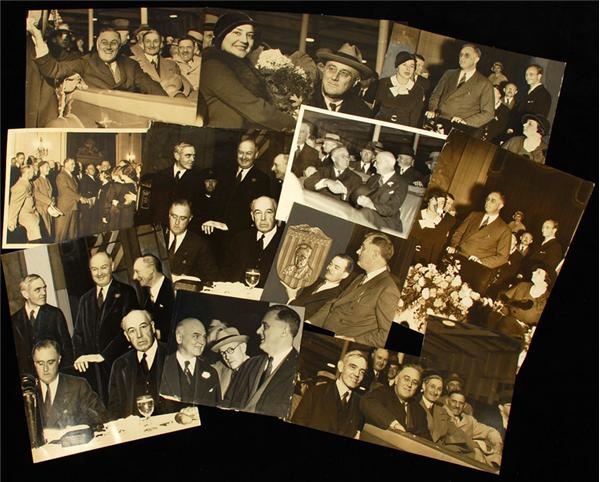 Rock And Pop Culture - Early 1930s President FDR Photographs (11)