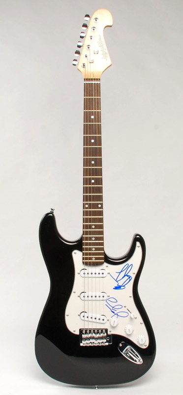 - Styx Multi Signed Electric Fender Style Guitar