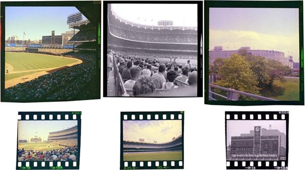 Yankee Stadium Interior and Exterior Original Negatives (6)