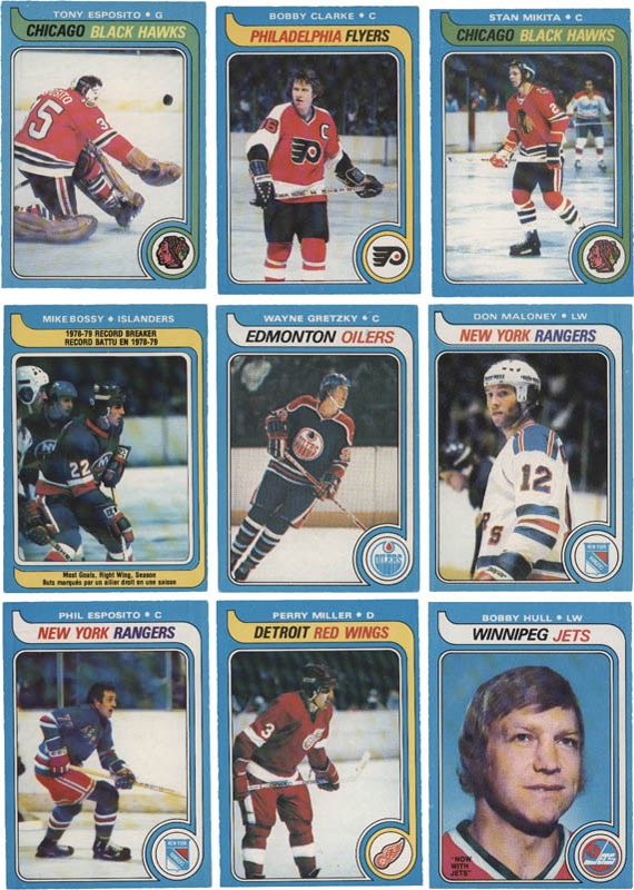 - 1979/78 O-Pee-chee Hockey Set with Wayne Gretzky