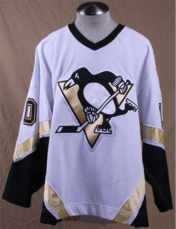 - 2002-03 Ville Nieminen Pittsburgh Penguins Game Worn Jersey