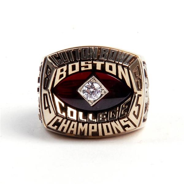 - 1985 Doug Flutie Boston College Cotton Bowl Championship Ring