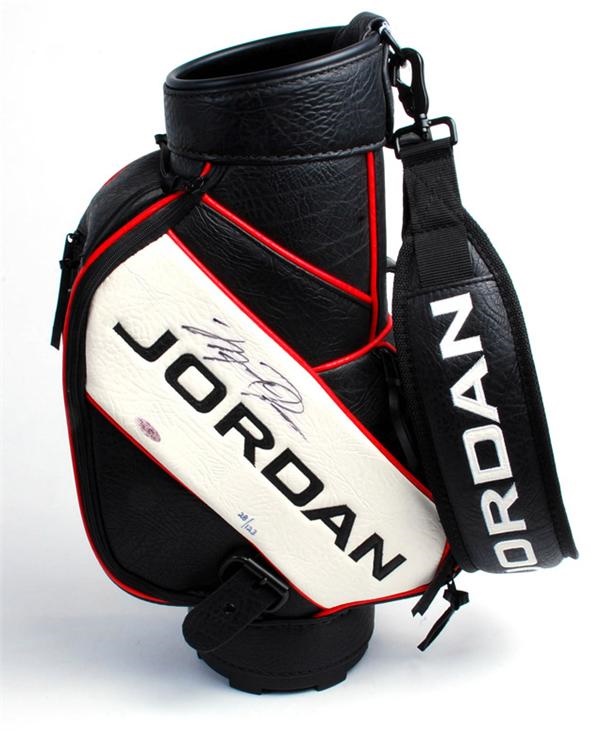 - Michael Jordan Signed Upper Deck Authenticated Golf Bag