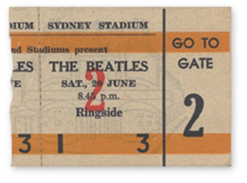 - June 20, 1964 Ticket