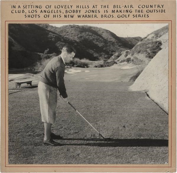 Golf - Bobby Jones Spalding Sporting Goods Display Photograph