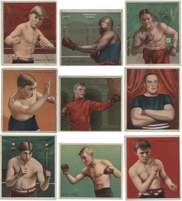- T218 Boxing Tobacco Cards (50)