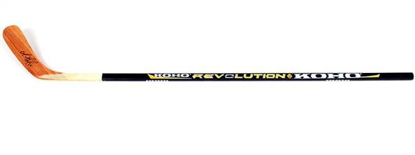 Mario Lemieux Signed Game Model Stick