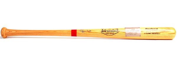 The Ozzie Smith Collection - Ozzie Smith's Signed 1983 All Star Game Presentational Bat