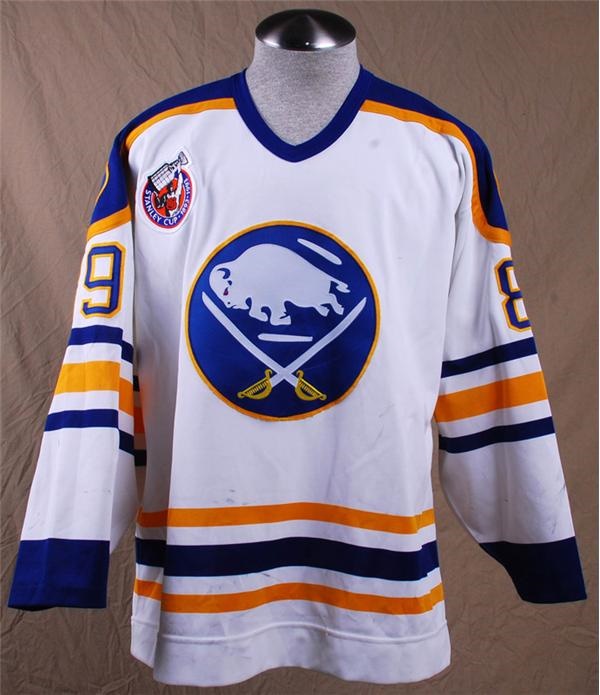 - 1992-93 Alexander Mogilny Game Worn Buffalo Sabres Jersey