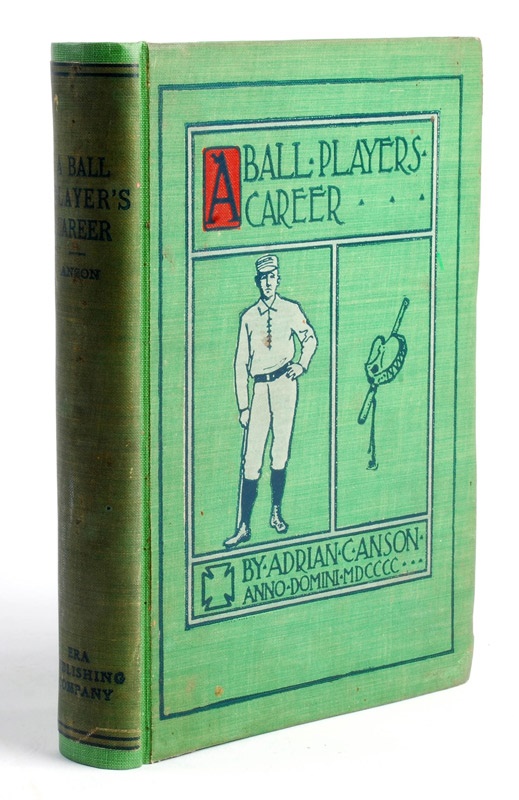 Ernie Davis - Cap Anson "A Ball Players Career" Hardcover book (1900)
