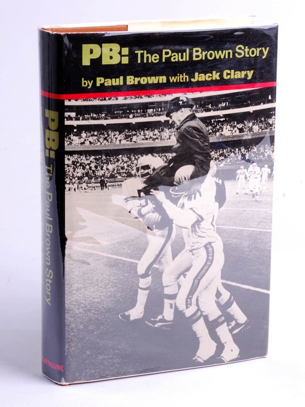- Paul Brown Signed 1st Ed Hardcover Book with Inscription (1979)