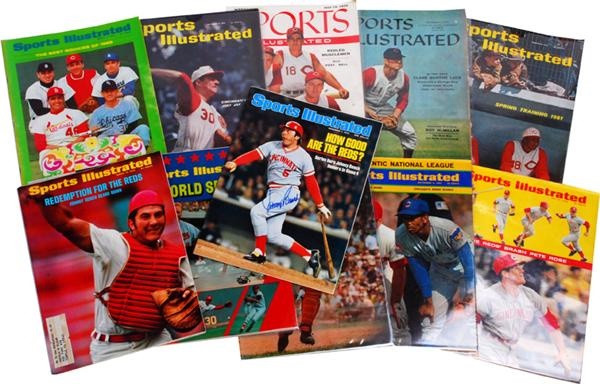 Cincinnati Reds Sports Illustrated & Sport Magazine Collection (32)