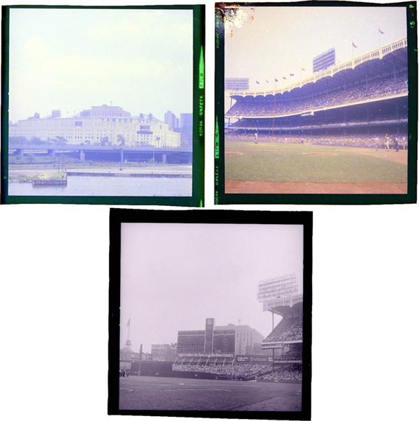 Yankee Stadium Interior and Exterior Original Negatives (3)