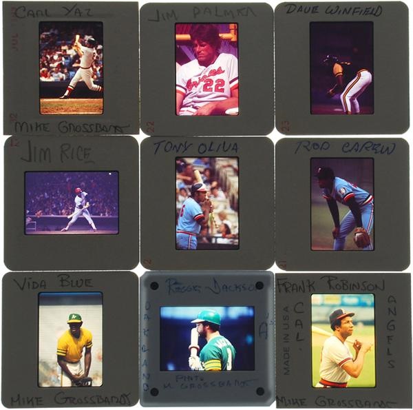 - 1970s Baseball Stars Original Color Slides (38)