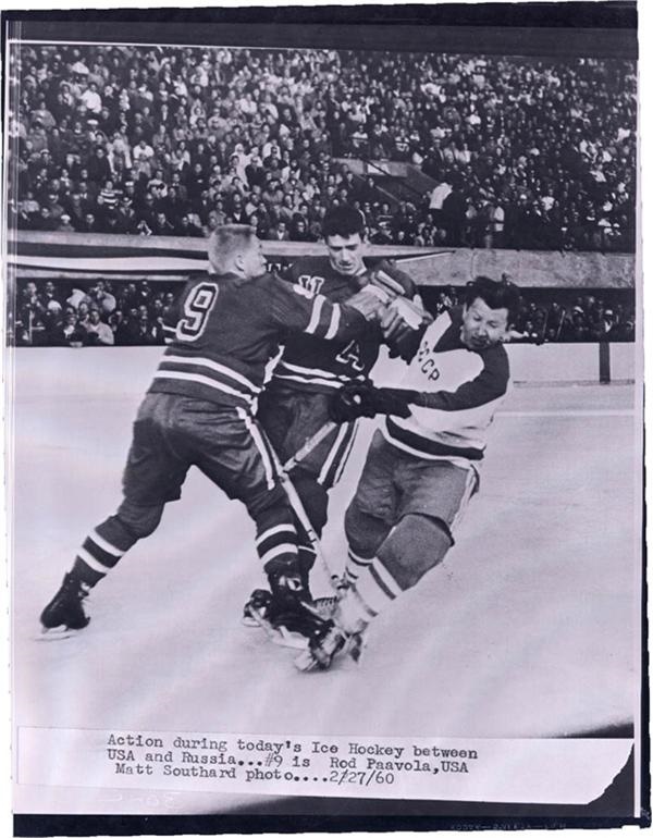 - 1960 US Winter Olympics Oversized 5 x 7'' Negatives (150+)
