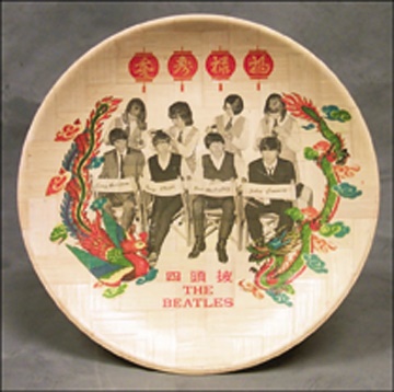 The Beatles - The Beatles Bamboo Tray (12")
