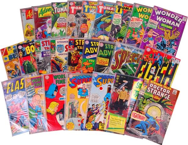 (80) Vintage DC & Marvel Comic Book Collection