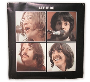 The Beatles Let It Be Promotional Poster (22x23")