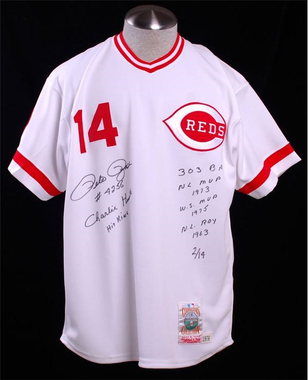 XclusiveTreasures Pete Rose Jersey Cincinnati Reds 1976 Mens Pullover Stitched Birthday Present Gift Idea! Great for Autographs! SALE!! Size XL