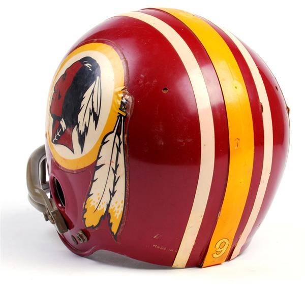 - 1970's Washington Redskins Game Used Helmet