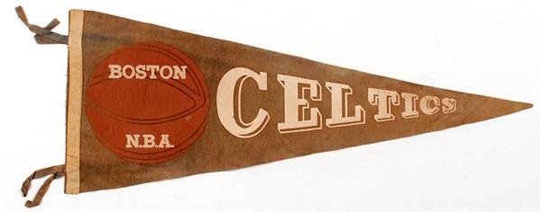- Rare Pre1950 Boston Celtics NBA Basketball Pennant