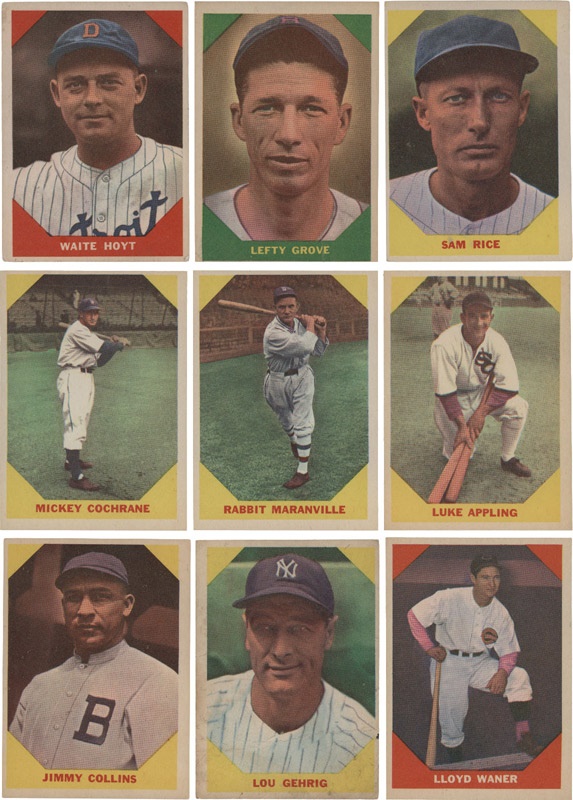 - 1960 Fleer Greats Baseball Cards (750+)