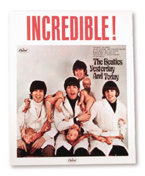 The Beatles - The Beatles Butcher Cover Promotional Poster (18x22")
