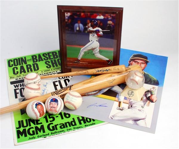 - Baseball Signed Memorabilia Collection (11)