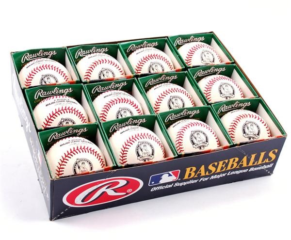 Ernie Davis - Cal Ripken Jr Farewell Unused Baseballs in Boxes (360)