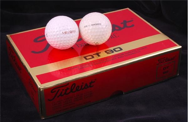 Ernie Davis - Golf Balls from the Joe Dimaggio Estate (14)