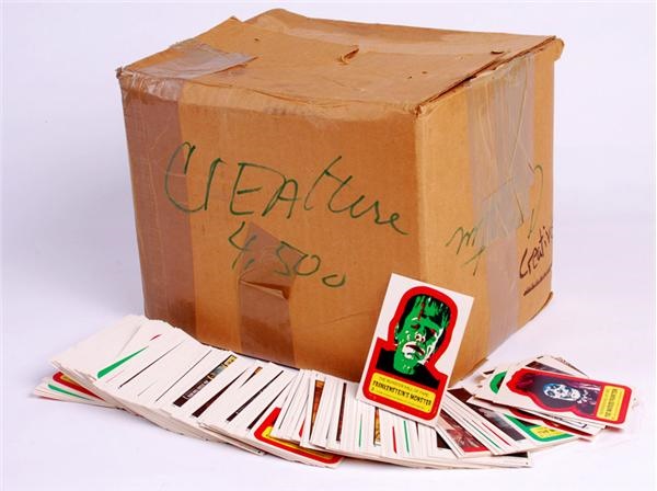 - 1980 Topps Universal Monster Cards Cut Case (4000+)