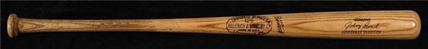 - 1968-72 Johnny Bench Game Used Bat