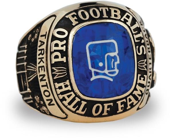 Football - Fran Tarkenton Football Hall of Fame Ring