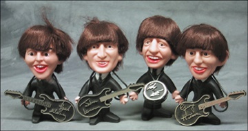 - The Beatles Remco Doll Figures (4)