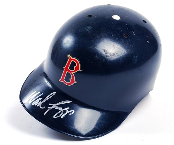 Baseball Equipment - Wade Boggs Game Used Boston Red Sox Helmet